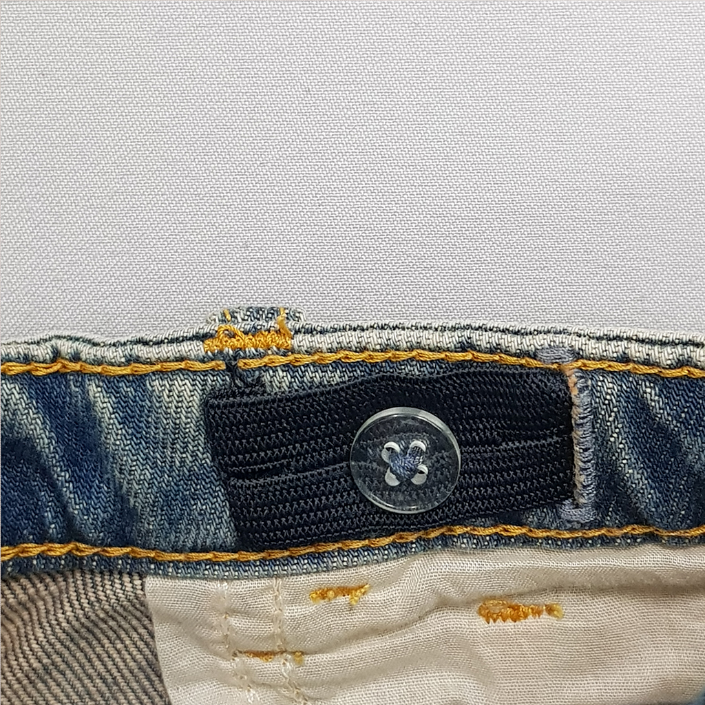 شلوار جینز دخترانه 28396 سایز 1.5 تا 10 سال مارک H&M