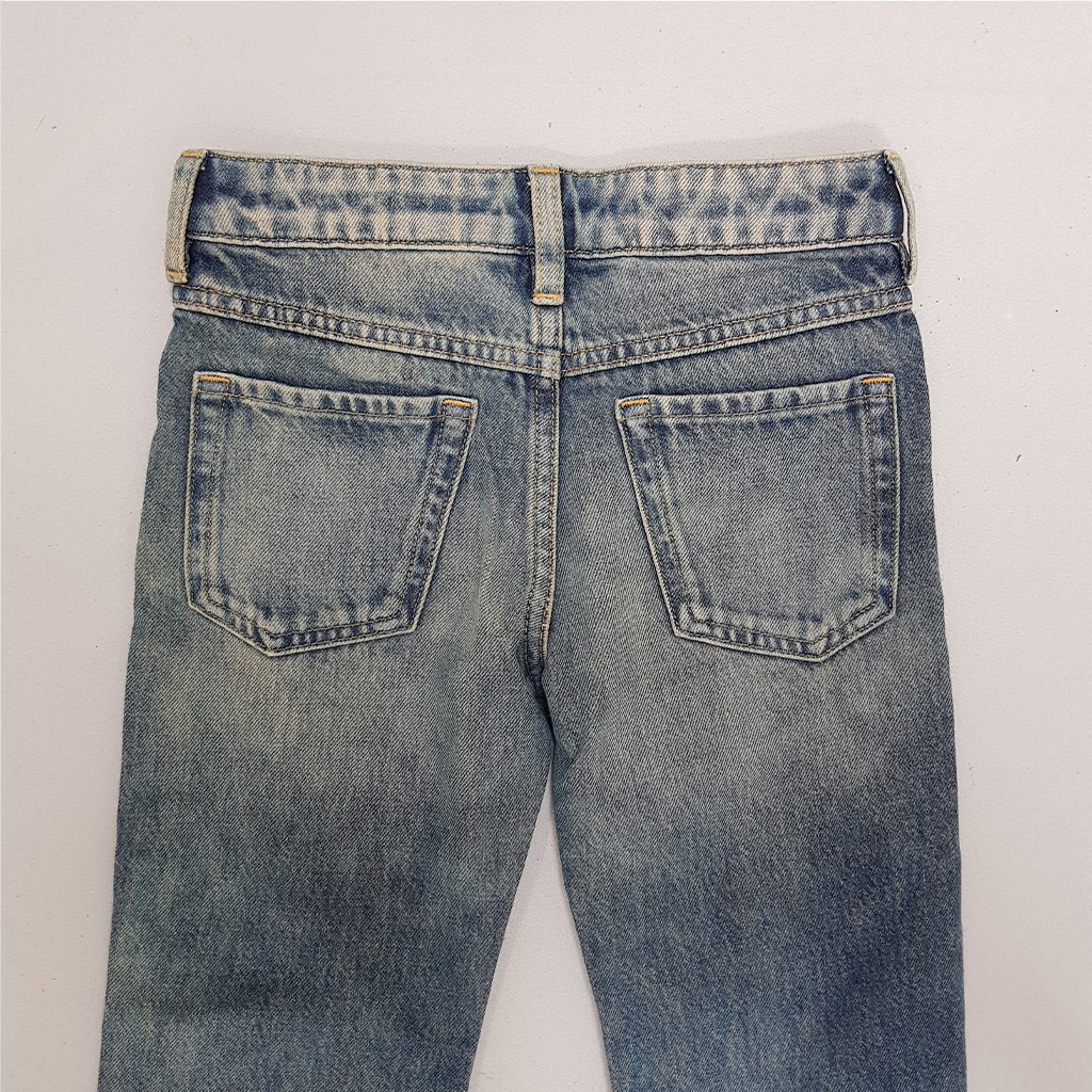 شلوار جینز دخترانه 28396 سایز 1.5 تا 10 سال مارک H&M