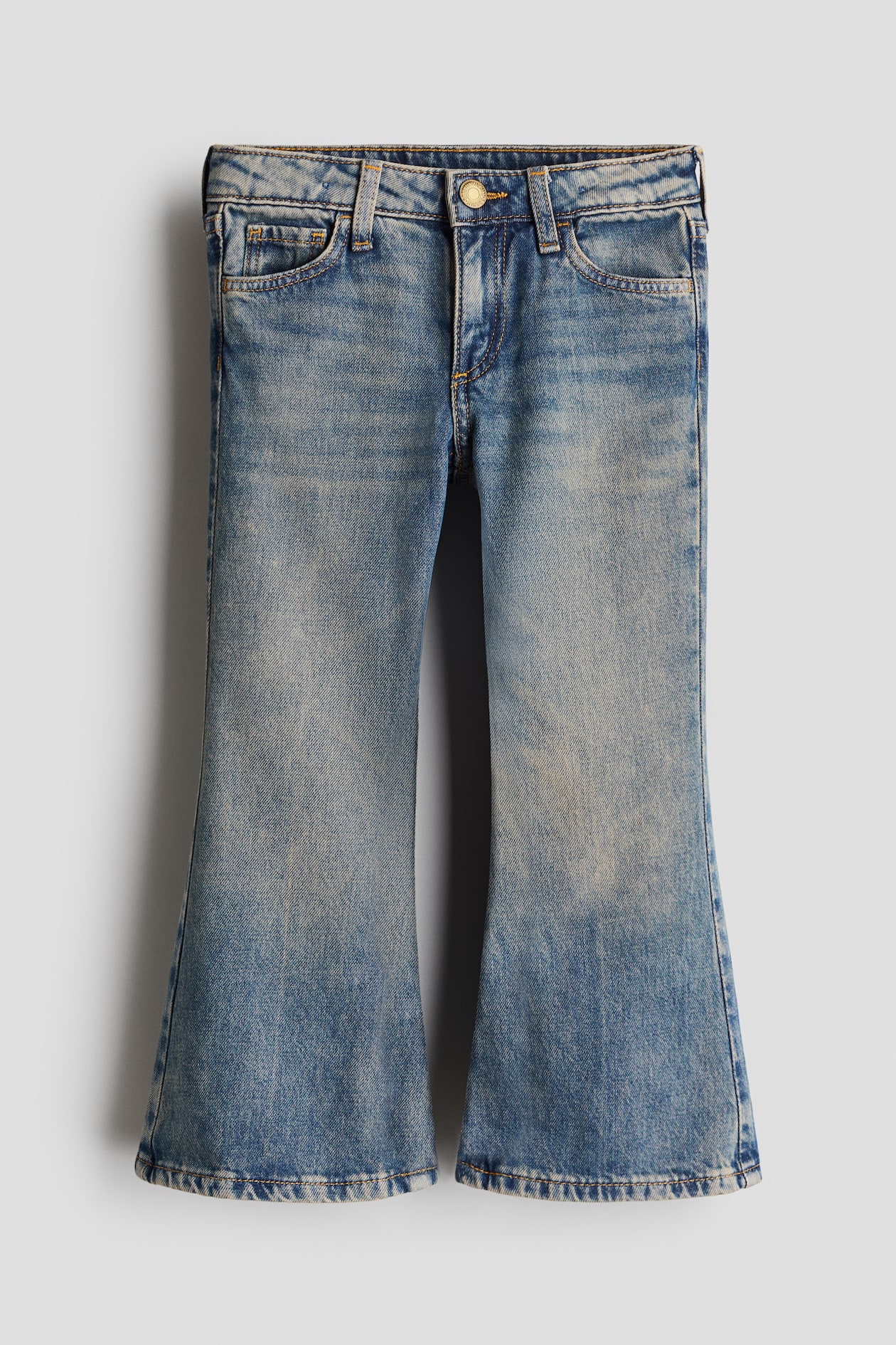 شلوار جینز دخترانه 28396 سایز 1.5 تا 10 سال مارک H&M