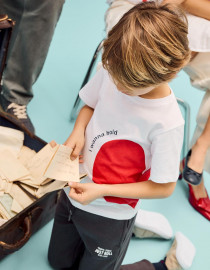 تی شرت پسرانه 28283 سایز 9 ماه تا 12 سال کد 5 مارک Mo Kids