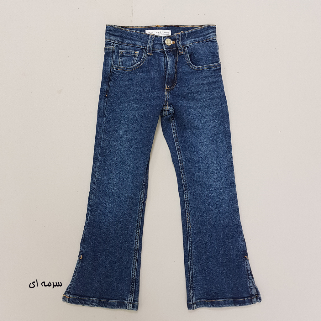 شلوار بوت کات دخترانه 28398 سایز 6 تا 14 سال مارک ZARA   *