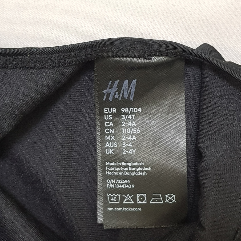 مایو دخترانه 28386 سایز 1.5 تا 10 سال کد 10 مارک H&M