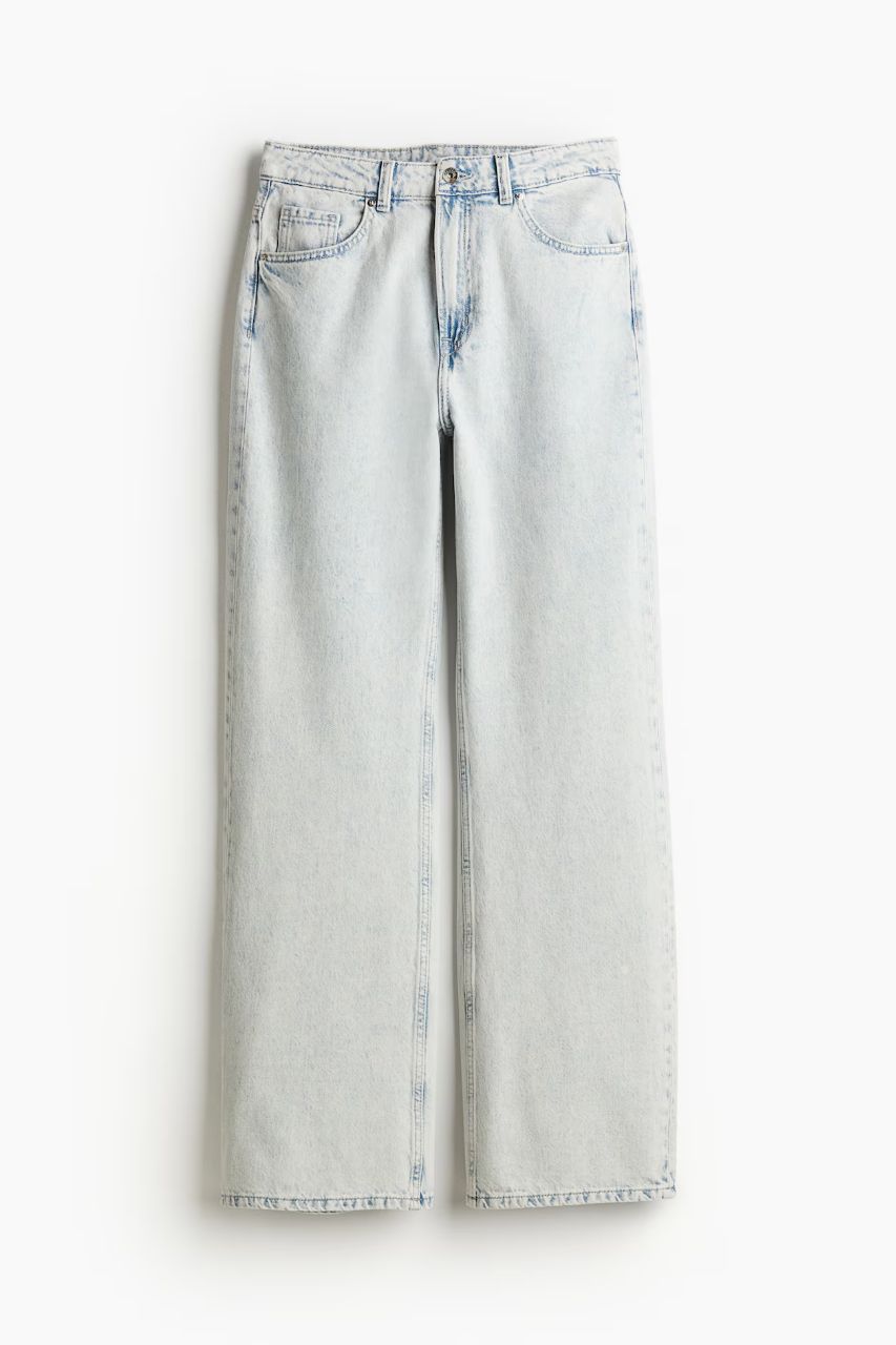شلوار بگ دخترانه 28391 سایز 8 تا 15 سال مارک H&M