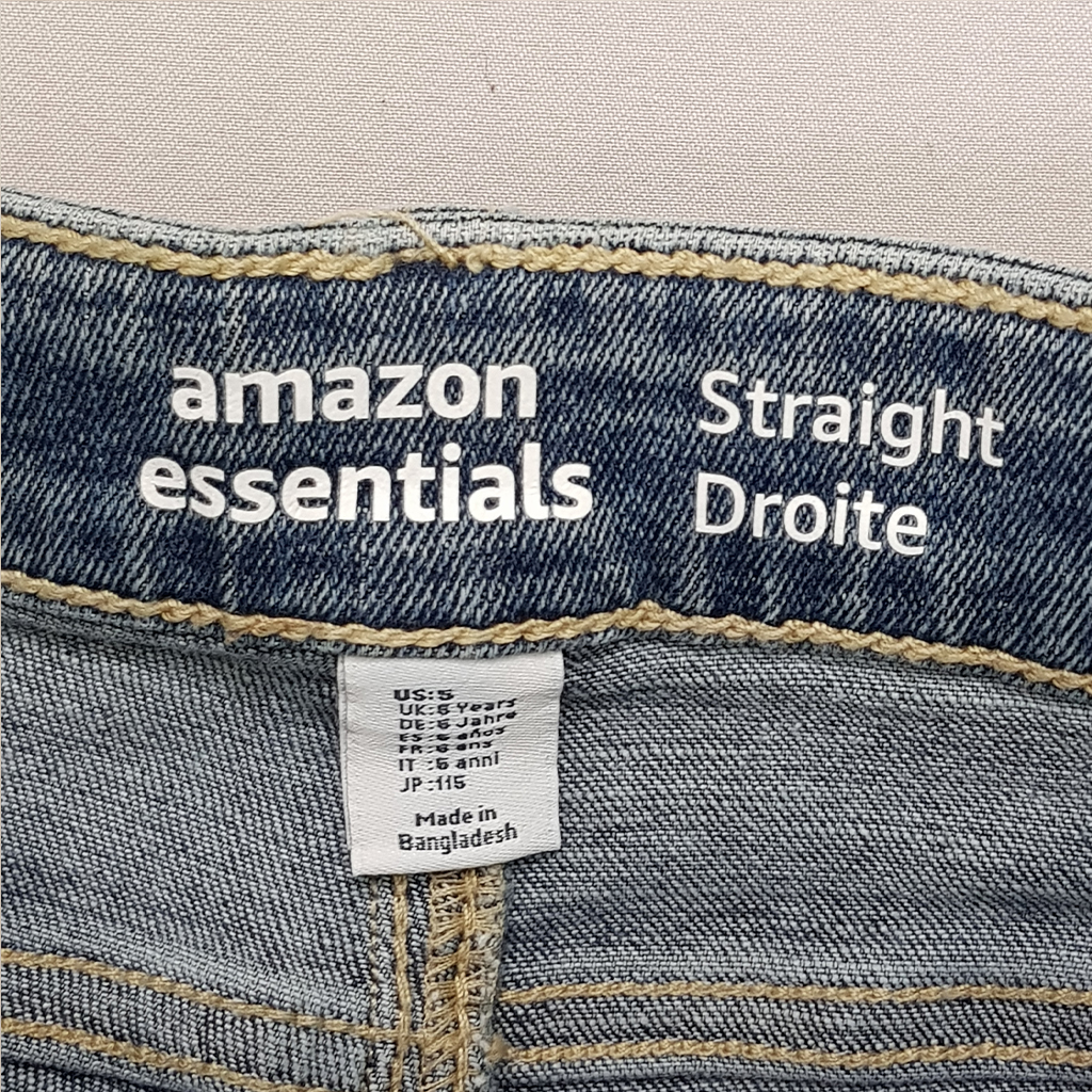 شلوار جینز پسرانه 27992 سایز 5 تا 16 سال مارکamazon essentials