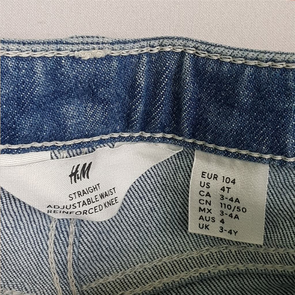 شلوار جینز دخترانه 28390 سایز 2 تا 10 سال مارک H&M