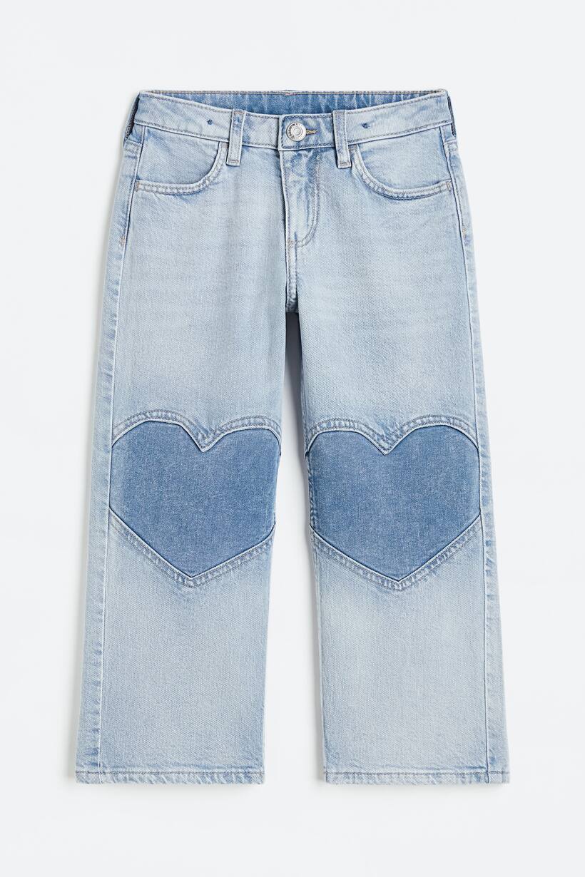 شلوار جینز دخترانه 28390 سایز 2 تا 10 سال مارک H&M