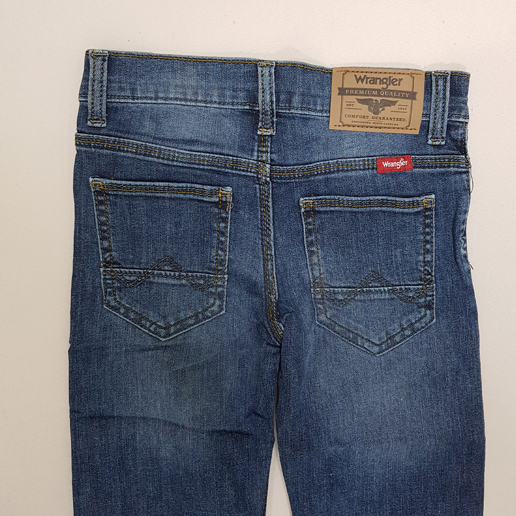 شلوار جینز پسرانه 27690 سایز 4 تا 16 سال مارک wrangler