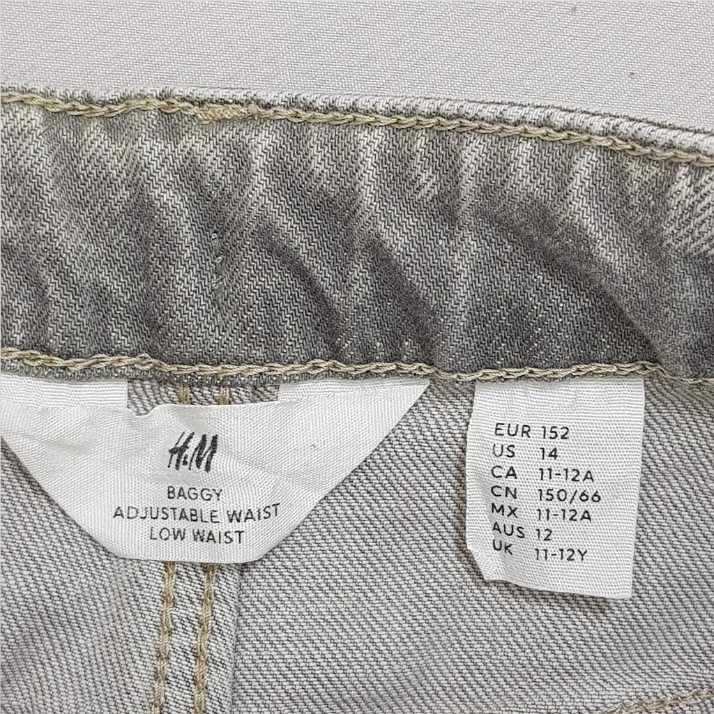 شلوار جینز دخترانه 28392 سایز 8 تا 14 سال مارک H&M