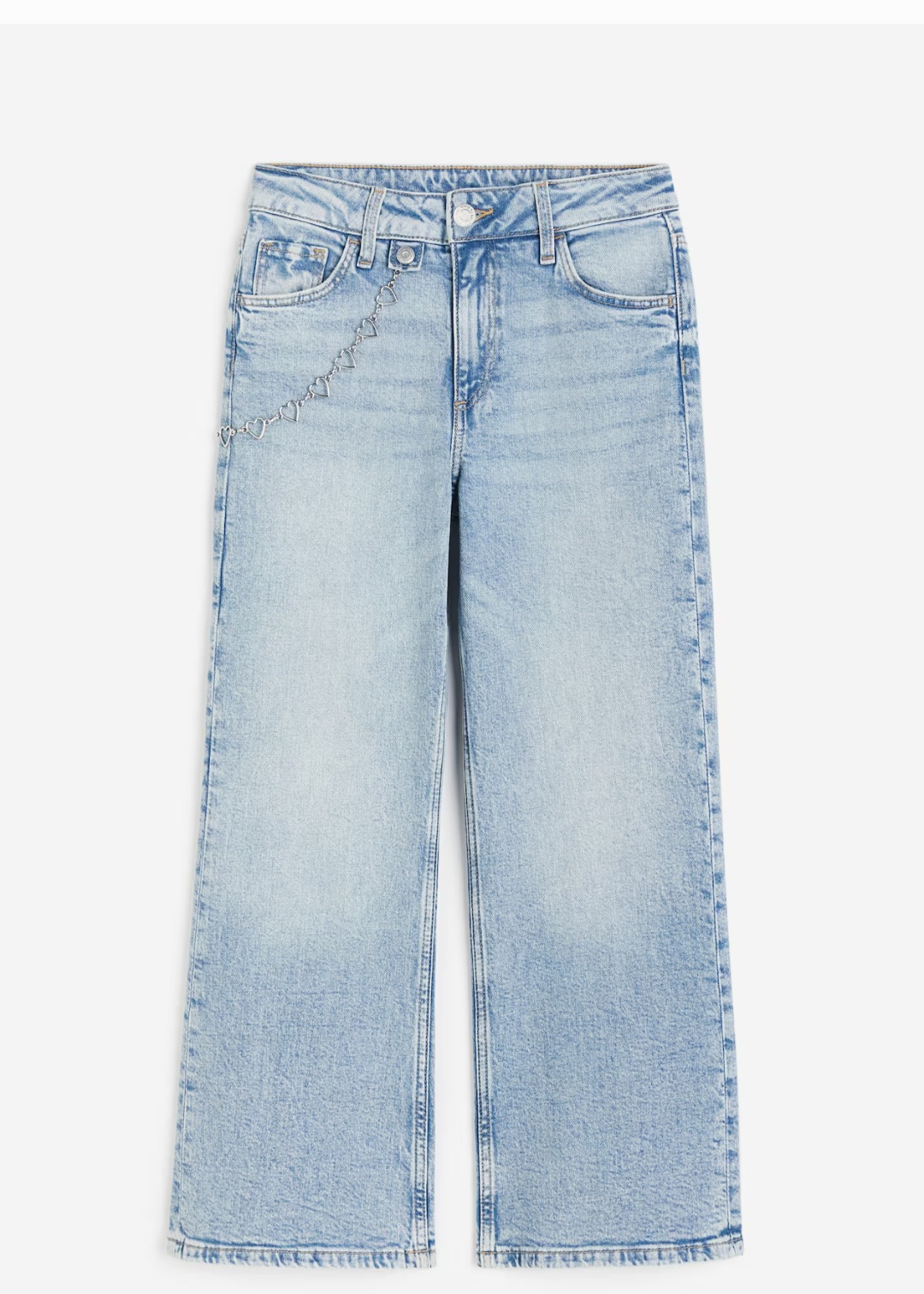 شلوار جینز دخترانه 28392 سایز 8 تا 14 سال مارک H&M