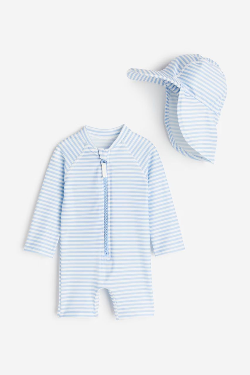 مایو دخترانه 28386 سایز 3 ماه تا 14 سال کد 14 مارک H&M