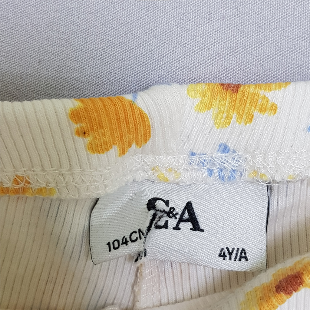 شلوار دخترانه 28406 سایز 4 تا 10 سال کد 1 مارک C&A