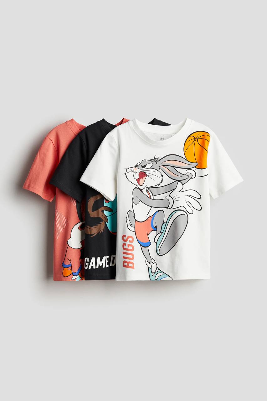 تی شرت پسرانه 28404 سایز 1.5 تا 10 سال کد 9 مارک H&M