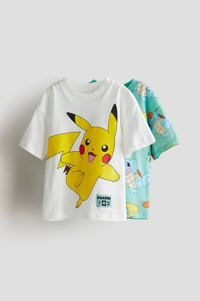 تی شرت پسرانه 28404 سایز 1.5 تا 10 سال کد 2 مارک H&M