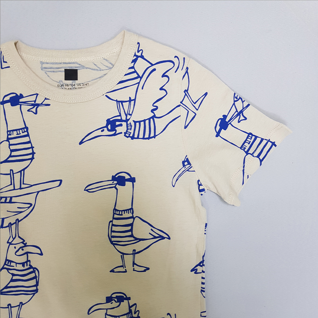 تی شرت پسرانه 28404 سایز 1.5 تا 12 سال کد 1 مارک H&M