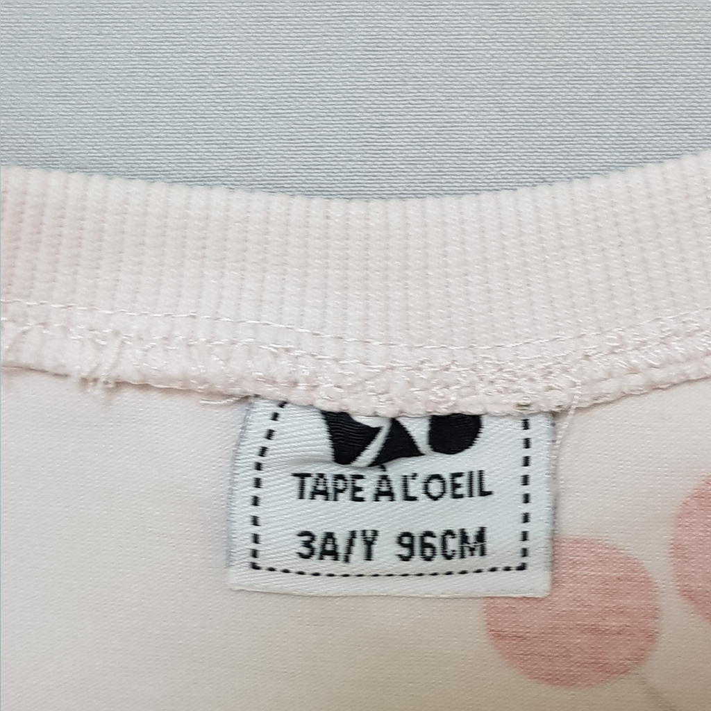 ست دخترانه 28402 سایز 4 تا 14 سال کد 1 مارک Tapea Loeil