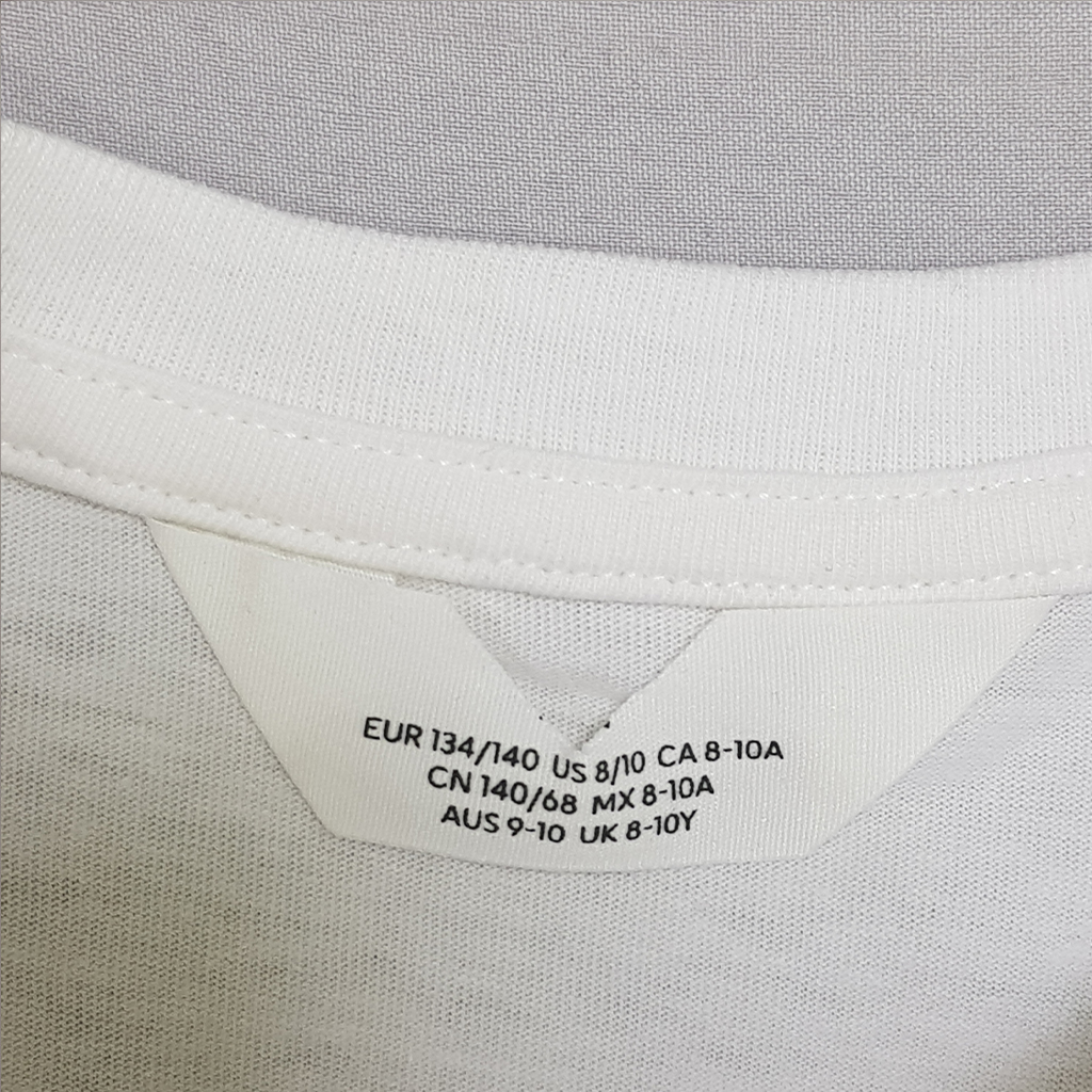 تی شرت پسرانه 28404 سایز 9 تا 15 سال کد 21 مارک H&M   *