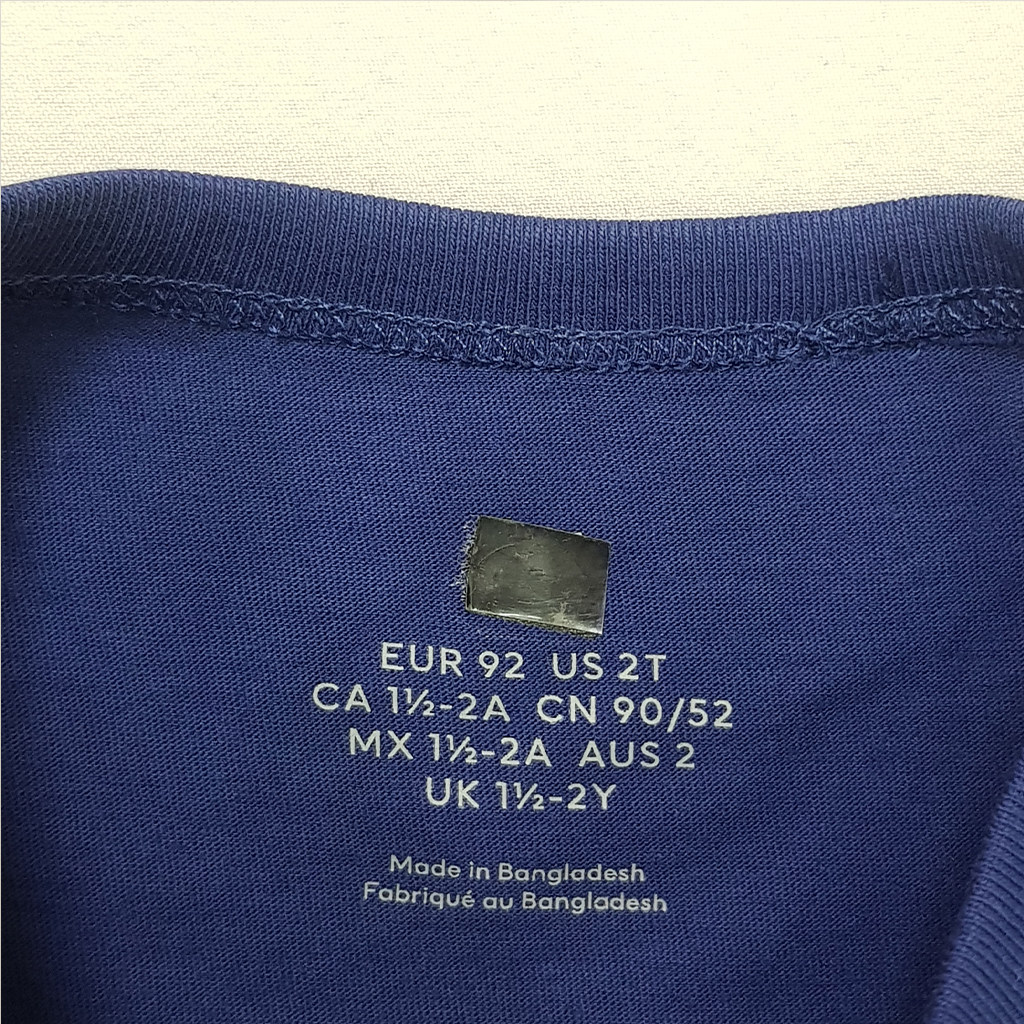 تی شرت پسرانه 28409 سایز 1.5 تا 10 سال کد 3 مارک H&M
