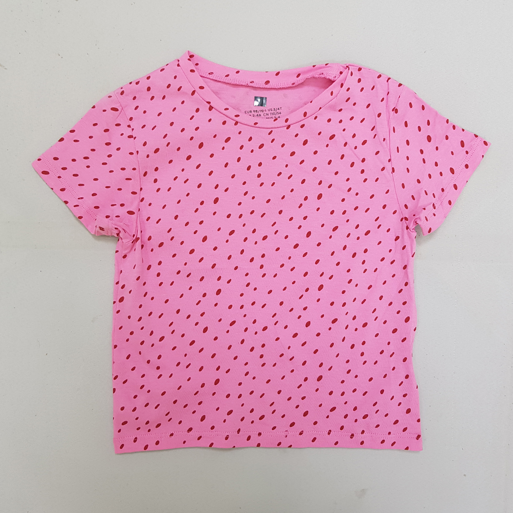 تی شرت دخترانه 28411 سایز 1.5 تا 10 سال مارک H&M
