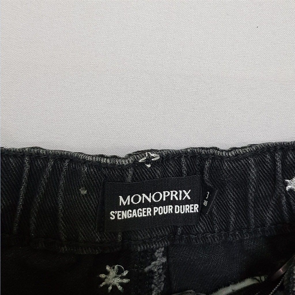 شلوار جینز دخترانه 28444 سایز 3 تا 14 سال مارک MONO PRIX