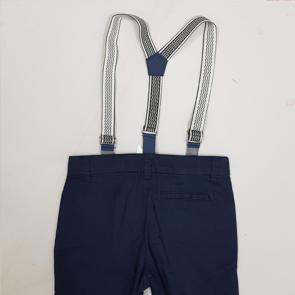 ست پیراهن و شلوار ساسبندار پسرانه 28439 سایز 1.5 تا 10 سال مارک H&M   *