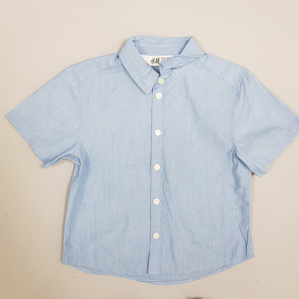 ست پیراهن و شلوار ساسبندار پسرانه 28439 سایز 1.5 تا 10 سال مارک H&M   *
