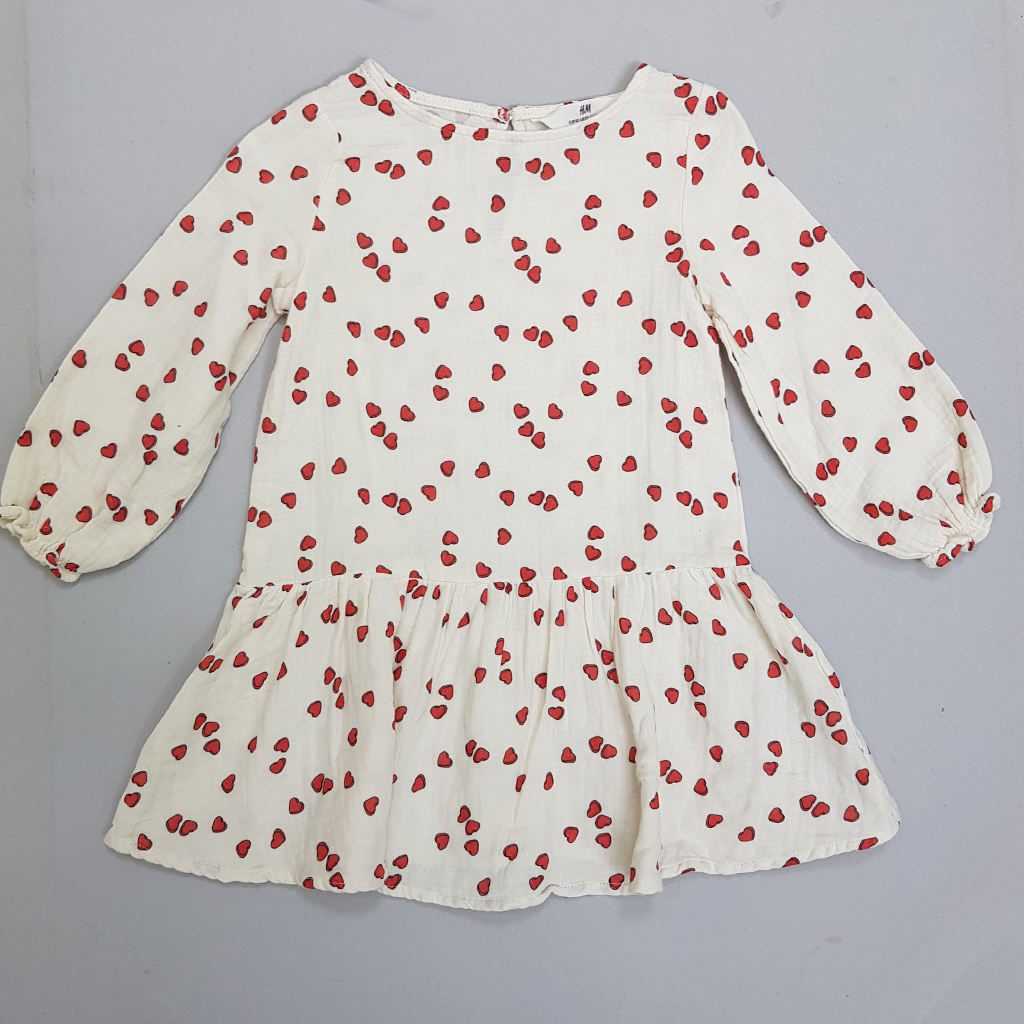 سارافون دخترانه 28494 سایز 1.5 تا 10 سال مارک H&M
