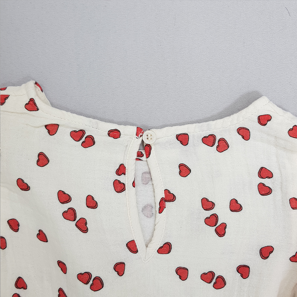 سارافون دخترانه 28494 سایز 1.5 تا 10 سال مارک H&M