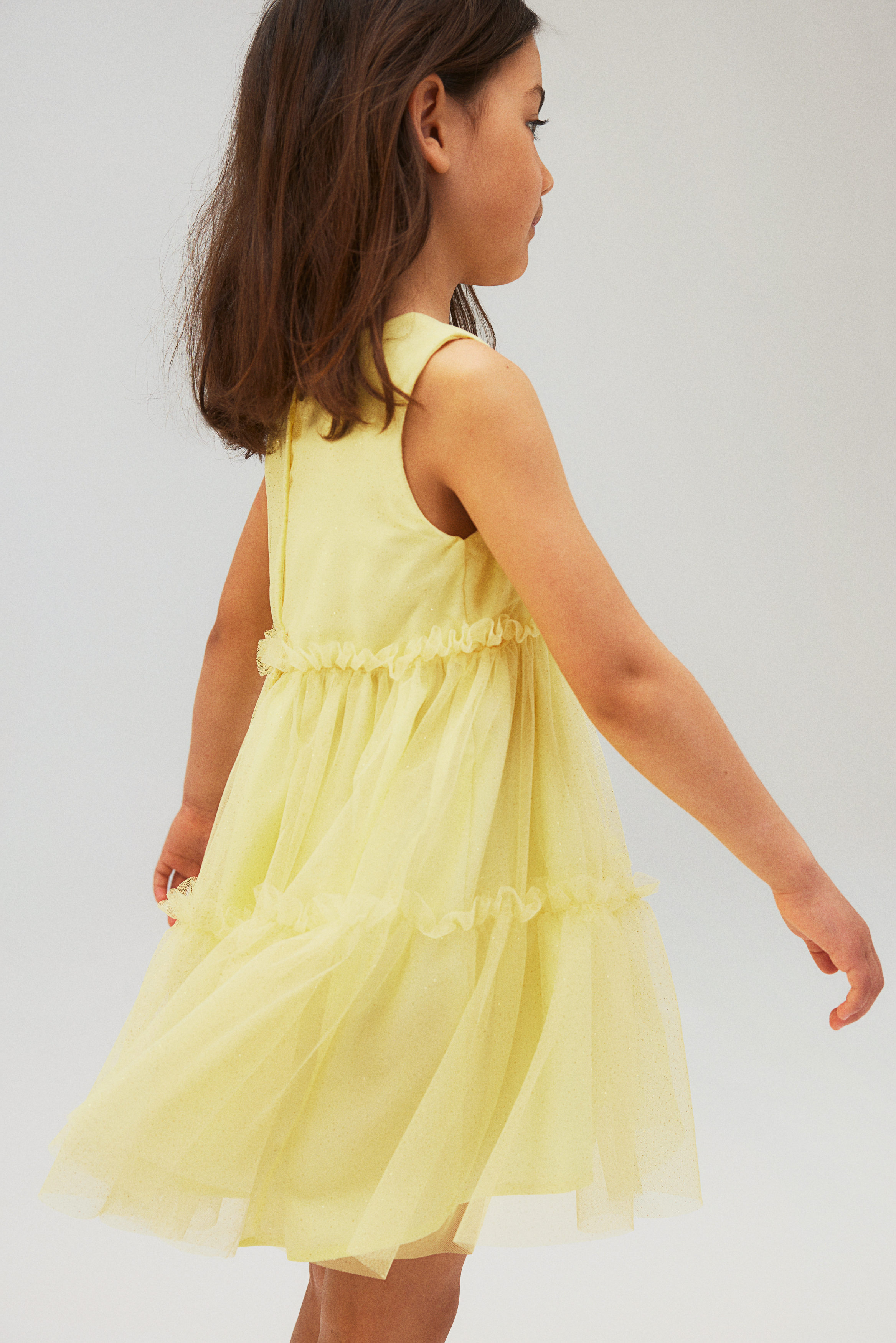 سارافون دخترانه 28504 سایز 2 تا 10 سال کد 2 مارک H&M