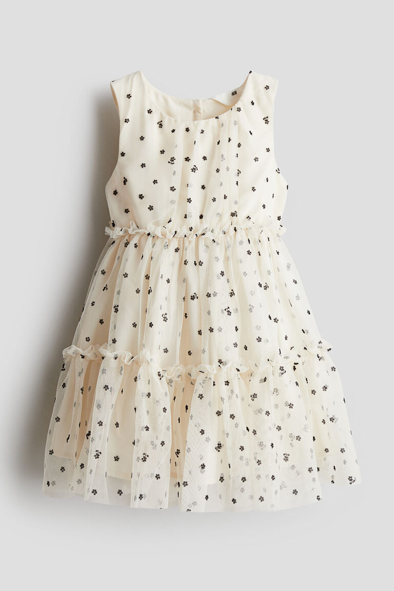سارافون دخترانه 28482 سایز 1.5 تا 12 سال مارک H&M