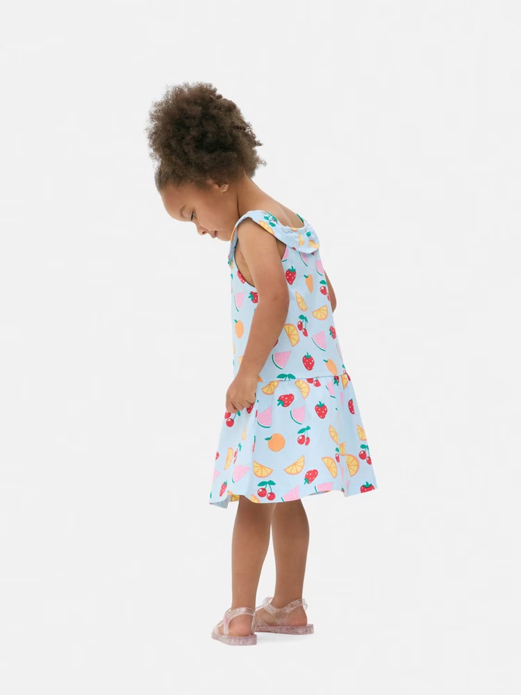 سارافون دخترانه 28528 سایز 2 تا 8 سال کد 4 مارک Primark
