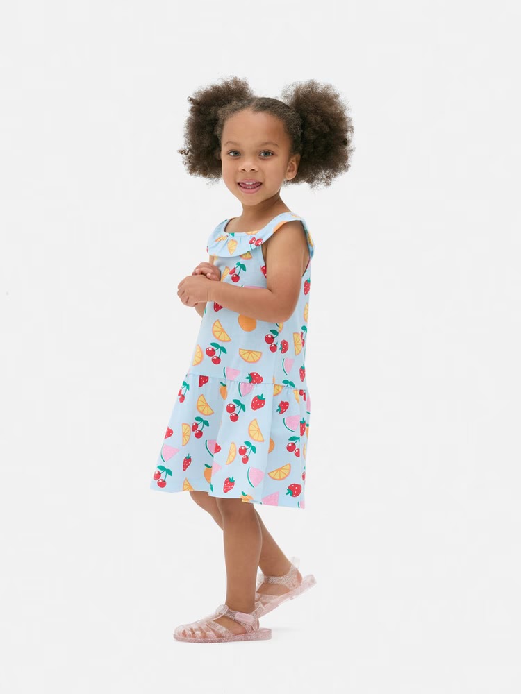 سارافون دخترانه 28528 سایز 2 تا 8 سال کد 4 مارک Primark