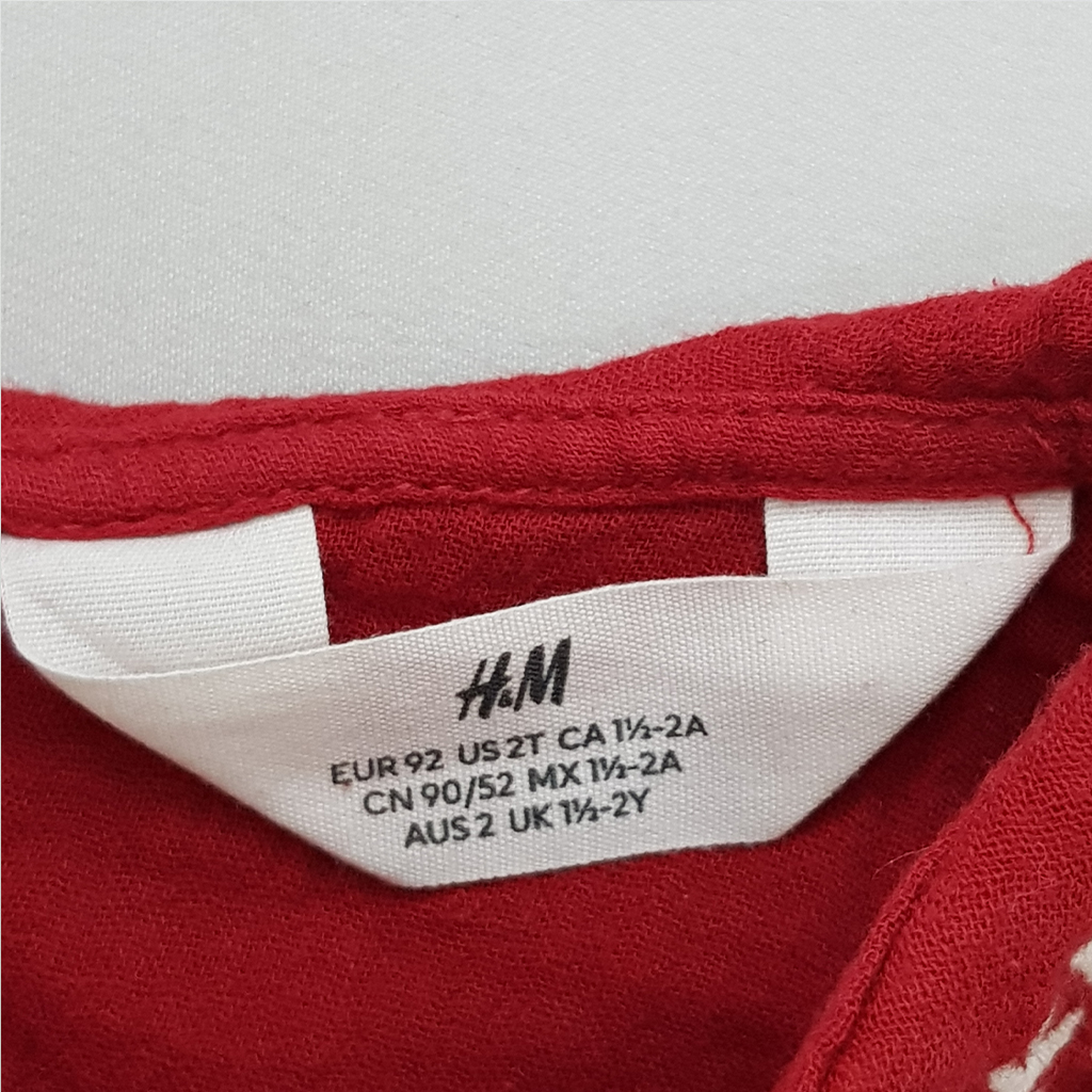 سارافون دخترانه 28500 سایز 1.5 تا 12 سال مارک H&M