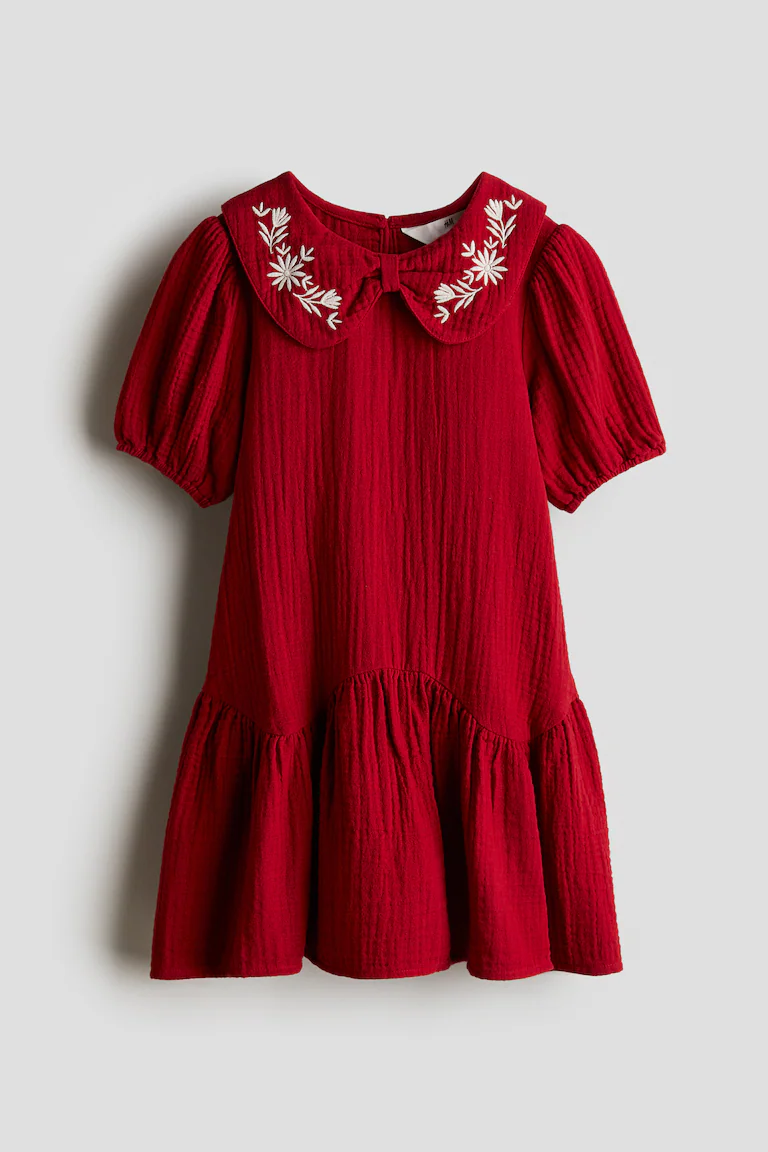 سارافون دخترانه 28500 سایز 1.5 تا 12 سال مارک H&M