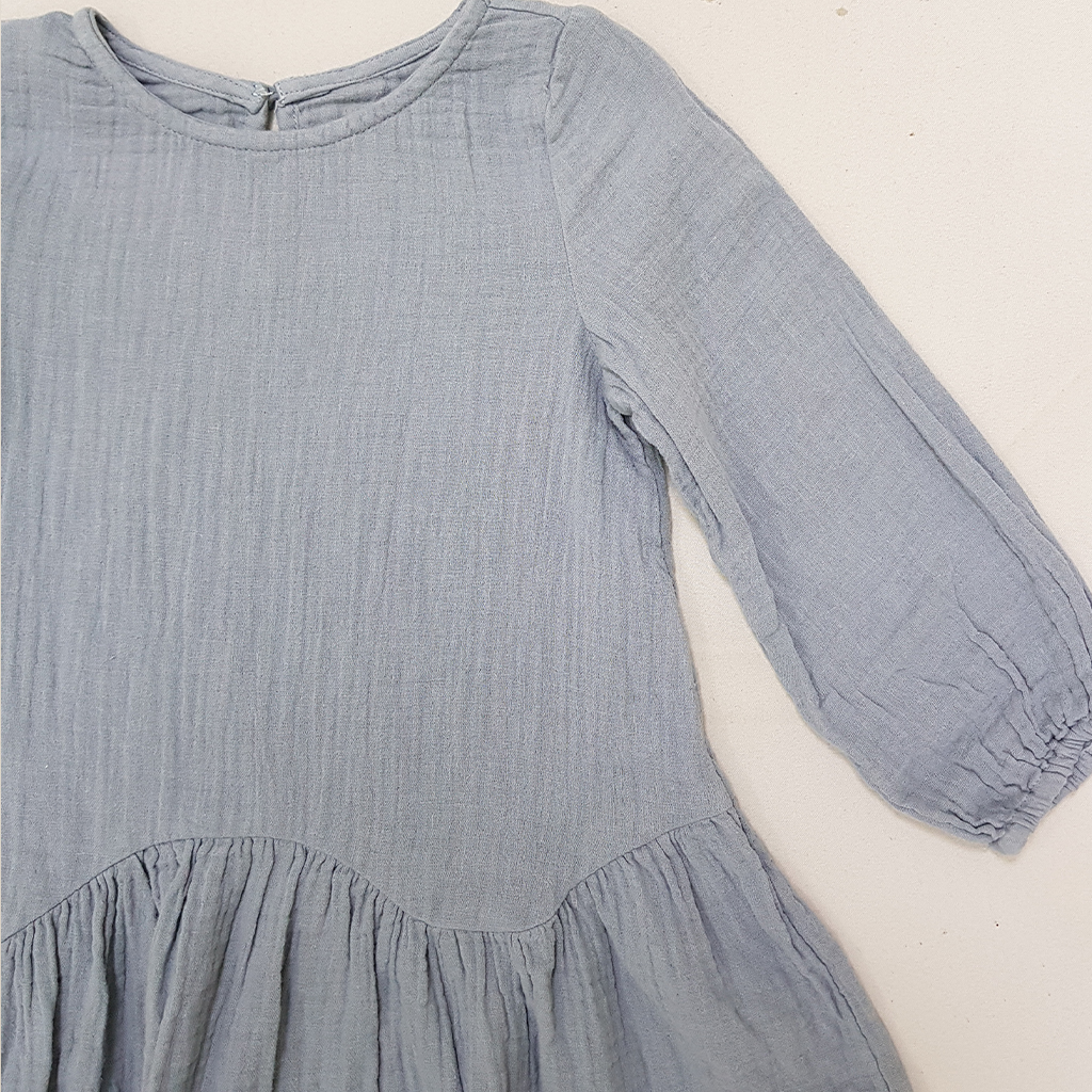سارافون دخترانه 28473 سایز 1.5 تا 10 سال مارک H&M   *