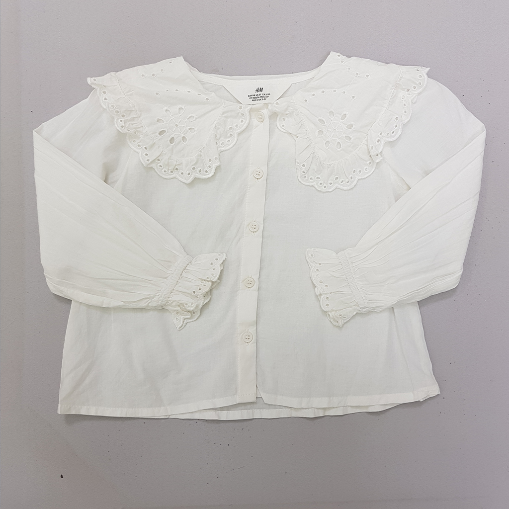 شومیز دخترانه 28501 سایز 1.5 تا 12 سال مارک H&M