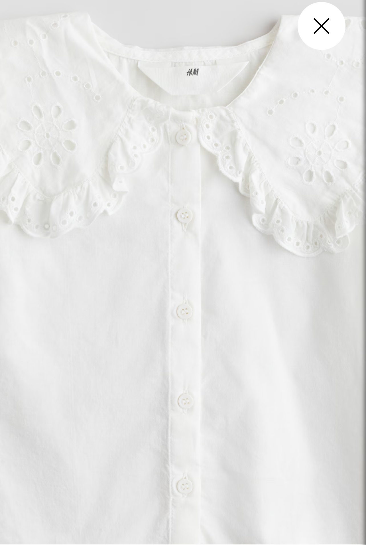 شومیز دخترانه 28501 سایز 1.5 تا 12 سال مارک H&M