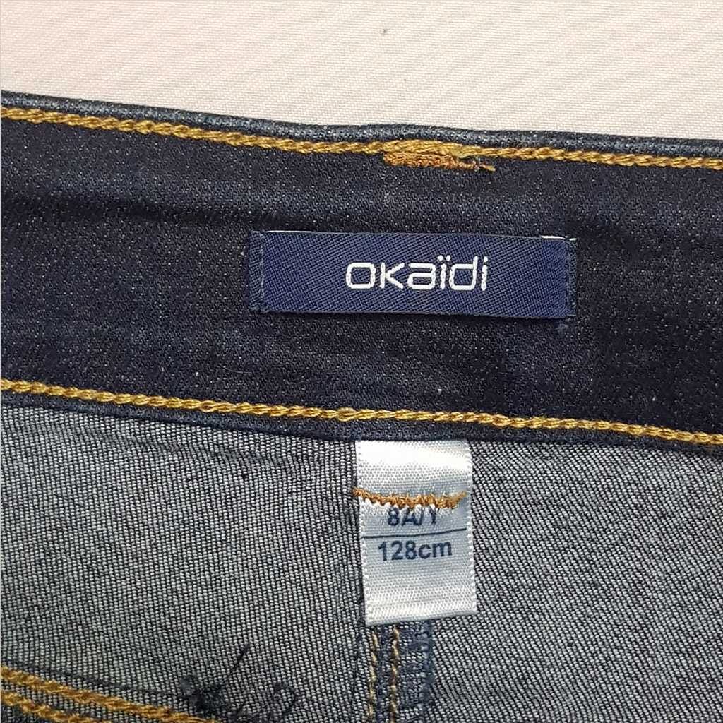 شلوارک جینز 28463 سایز 8 سال کد 1 مارک OKAIDI
