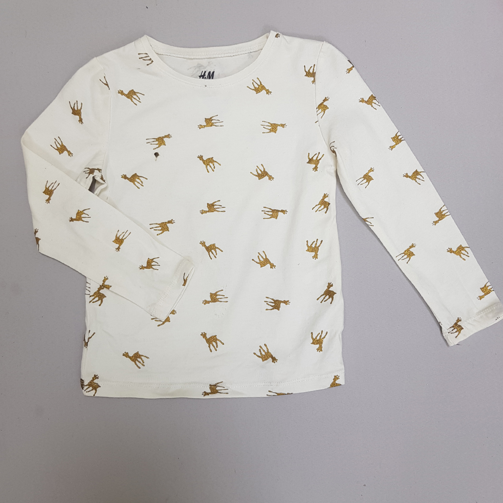 بلوز دخترانه 28460 سایز 2 تا 3 سال کد 4 مارک H&M *