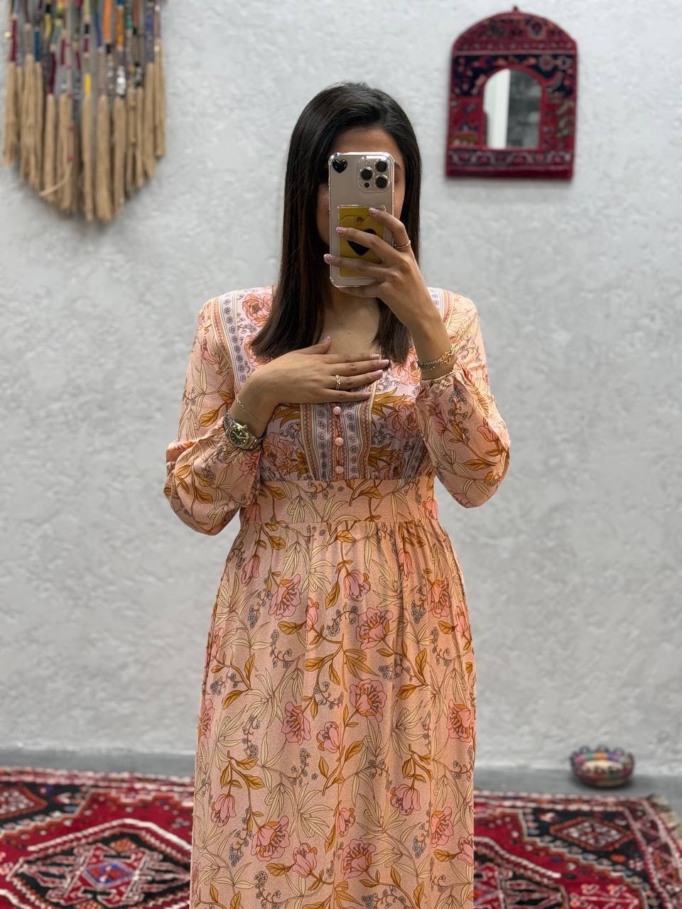 پیراهن بلند زنانه کد 417895