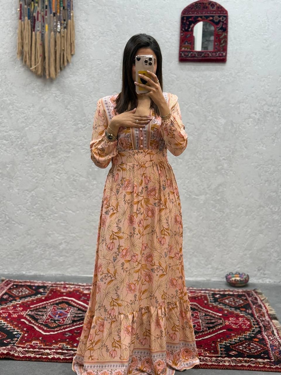 پیراهن بلند زنانه کد 417895