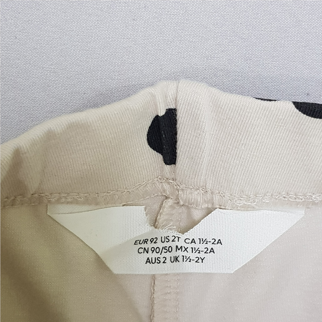 شلوار دخترانه 28553 سایز 1.5 تا 10 سال مارک H&M