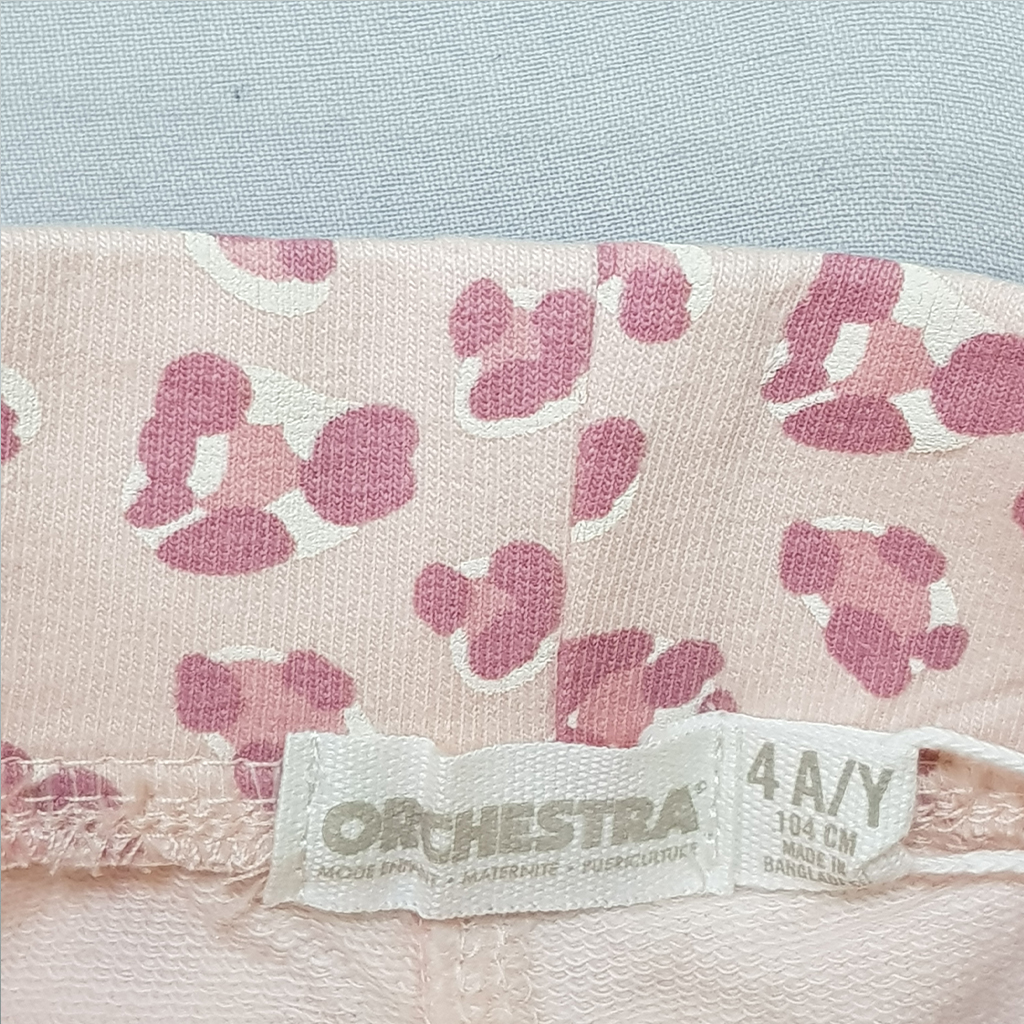 شلوار دخترانه 28556 سایز 3 تا 10 سال مارک ORCHESTRA