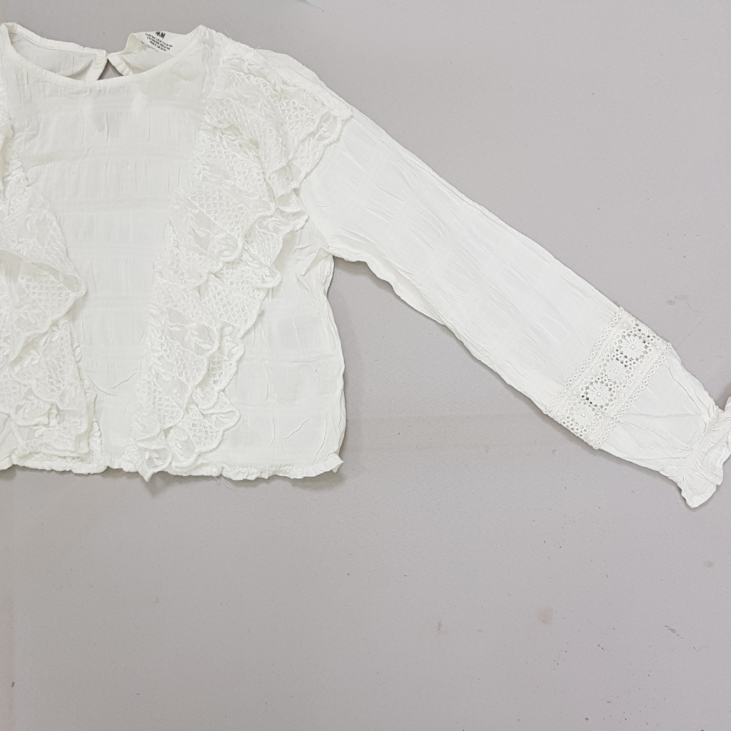شومیز دخترانه 28487 سایز 8 تا 15 سال مارک H&M