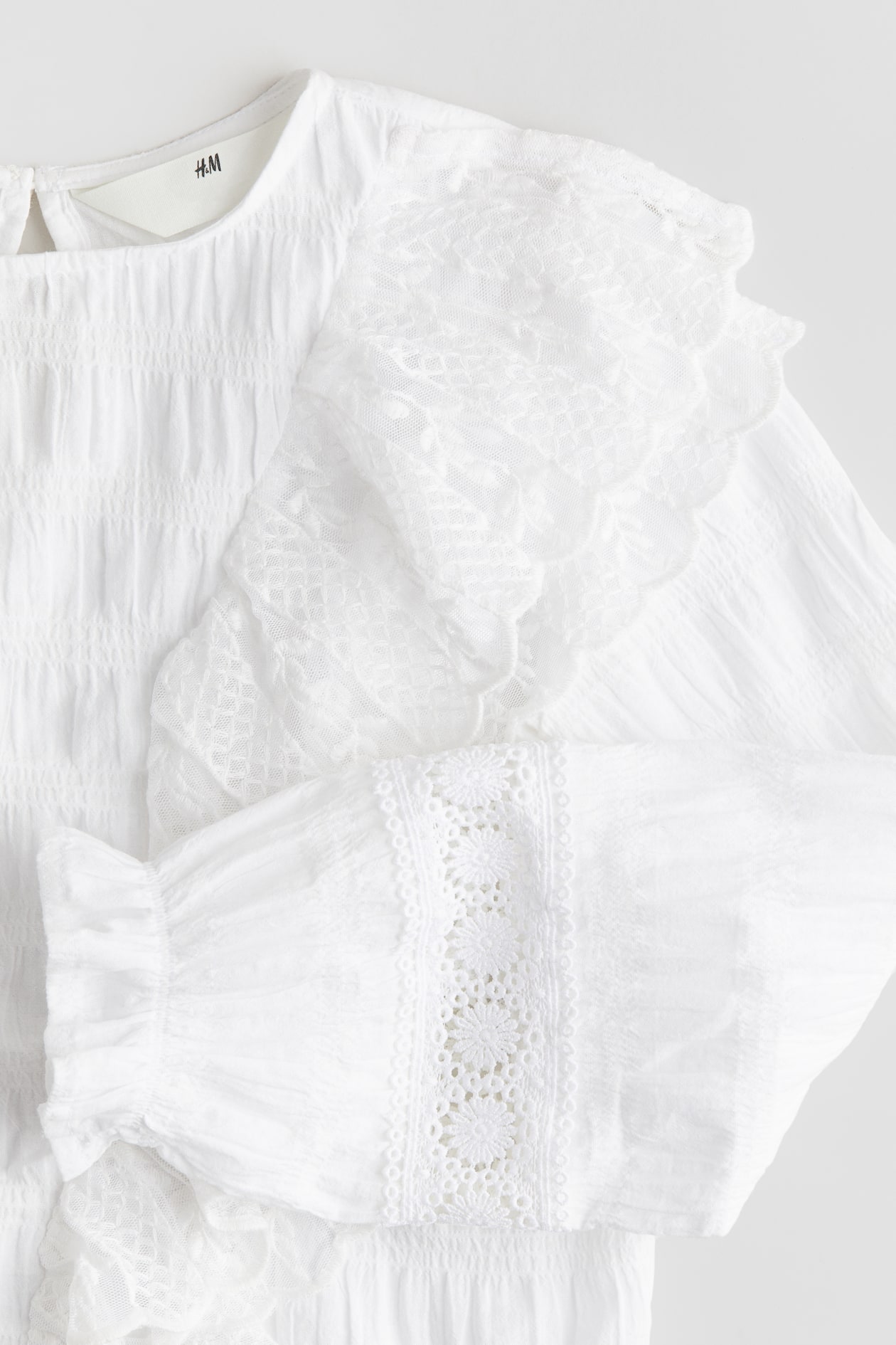 شومیز دخترانه 28487 سایز 8 تا 15 سال مارک H&M