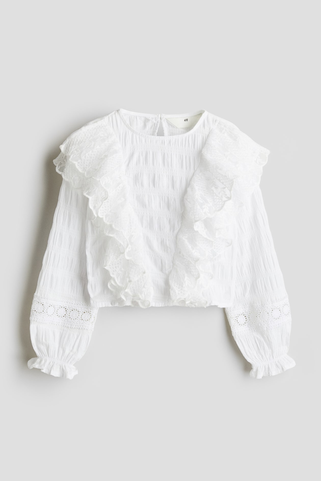 شومیز دخترانه 28487 سایز 8 تا 15 سال مارک H&M