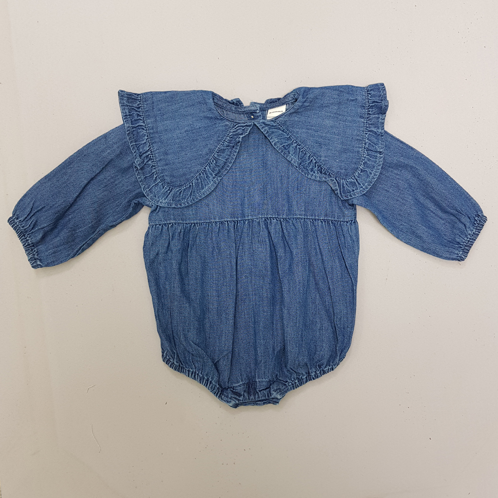 بادی دخترانه 28622 سایز 4 ماه تا 2 سال مارک H&M
