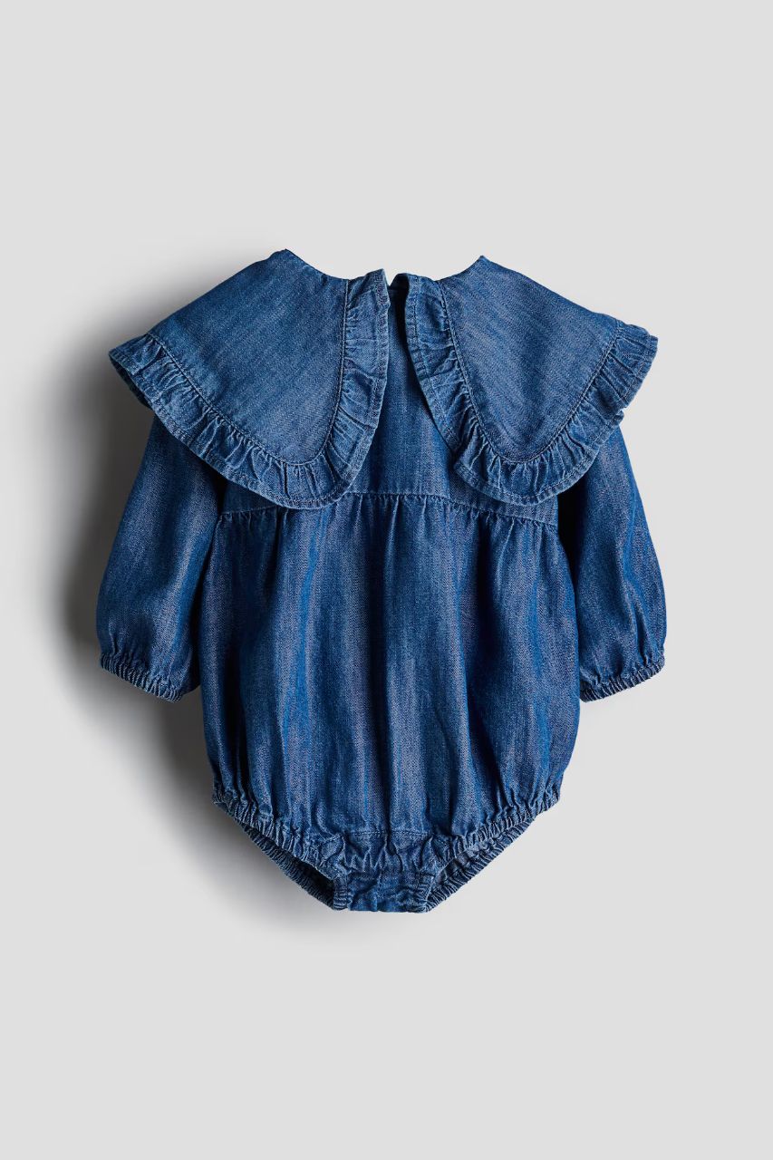بادی دخترانه 28622 سایز 4 ماه تا 2 سال مارک H&M