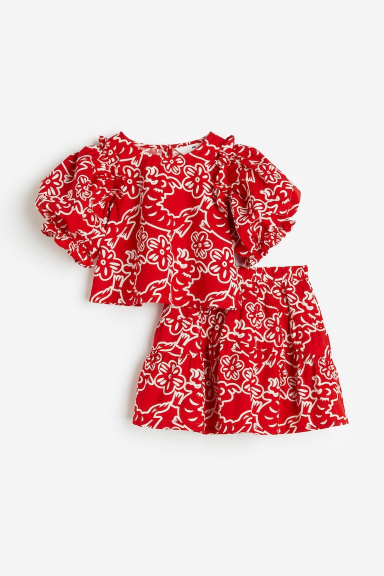 دامن دخترانه 28588 سایز 1.5 تا 10 سال مارک H&M