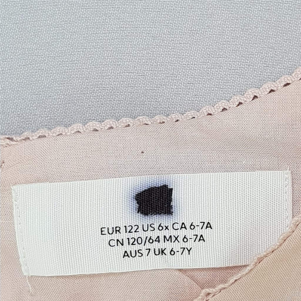 سارافون دخترانه 28669 سایز 3 تا 10 سال مارک H&M
