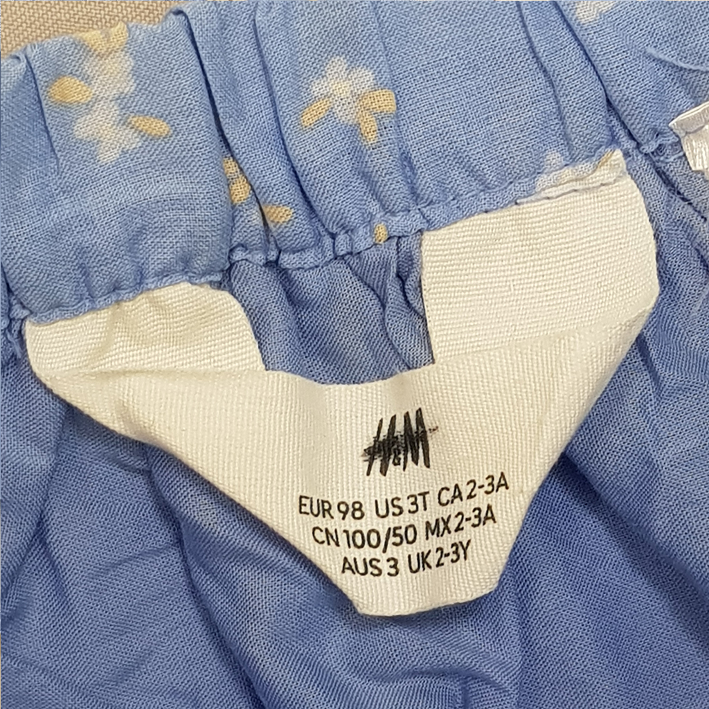 دامن دخترانه 28619 سایز 1.5 تا 10 سال مارک H&M   *